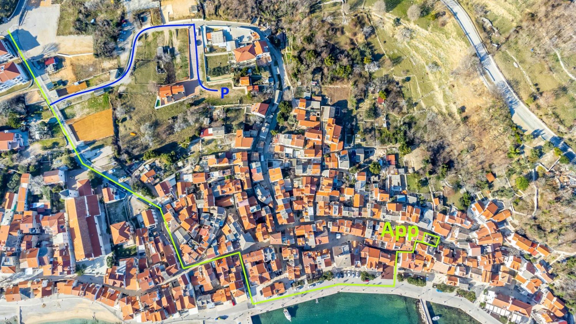 Apartments Slavko Baška Exteriér fotografie